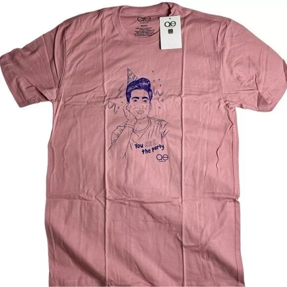 Pride Ready 🏳️🌈 QUEER EYE "You Are The Party" Unisex T-Shirt Size M NEW